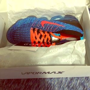 Blue Fury Vapormax flyknit 3.